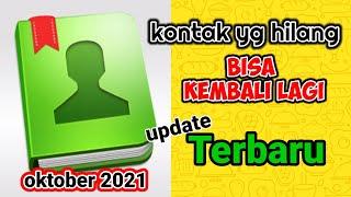 Terbaru !! Cara Kembalikan kontak HP yang hilang atau ke reset