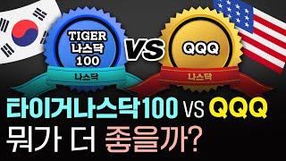 TIGER 나스닥 100 vs QQQ, 뭐가 더 좋을까? (feat. 세금, ISA, IRP, 환율 총정리)