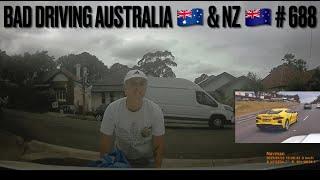 BAD DRIVING AUSTRALIA & NZ # 688...Im Walking here !