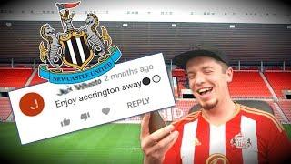 REACTING TO NEWCASTLE FAN'S COMMENTS ON SUNDERLAND'S RELEGATION!