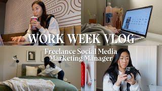 WORK VLOG: Social Media Marketing Manager | Small Business VS Agency + WFH Life