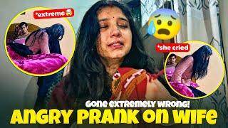 Angry prank on wife in her maike Mujhe sabke saath nhi jana  She got Emotional