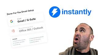 Instantly's new Done-For-You Email Set up! Save tons of time with just a few clicks