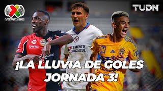 ¡La lluvia de goles en la jornada 3!  | Liga Mx Apertura 2022 | TUDN