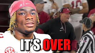 ALABAMA’S FOOTBALL SEASON IS OVER…