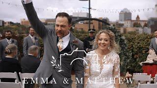 Emma and Matthew // Harriet Island Pavilion // St. Paul wedding