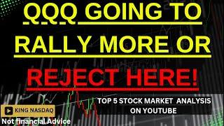 QQQ REJECTING NOW or Later Next Week? - apple tesla msft amd btc dxy sp500 nasdaq spy charts stocks