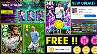 New Nominating Contract Pack !! eFootball 2024 Free Coins, Free Epics & Free Rewards, New Campaign 