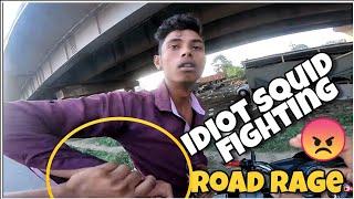 Idiot Squid fighting with me | Road Rage 