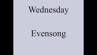 Evensong on Wednesday 11 December from St John's in the Village