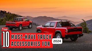 Top 10 Must-Have Truck Accessories for 2024! 