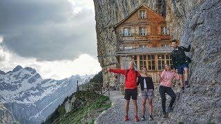 Wanderung zum Berggasthaus Aescher-Wildkirchli im Appenzellerland | Backpacking Schweiz | VLOG #64