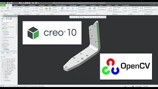 Automating Creo CAD drawings using OpenCV