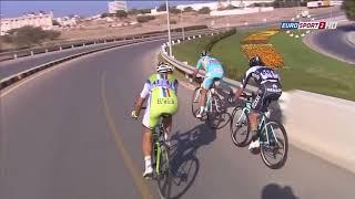 Epic battle ! Peter Sagan Vincenzo Nibali Rigoberto Uran Epic Breakaway Finish