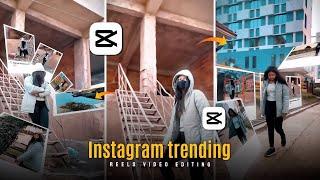 Instagram trending 3D TRANSITION reels video editing | Capcut video editing