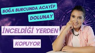 2024’ÜN EN SARSICI DOLUNAYLARINDAN | BOĞA BURCUNDA URANÜSYEN DOLUNAY