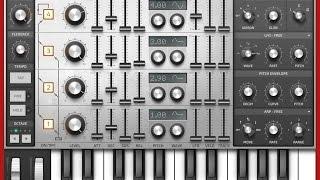 FM4 Synth Pre Release Demo and Tutorial for iPad