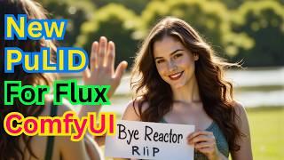 ComfyUI PuLID Flux ll - New Better AI Image Character Face - Bye To ReActor