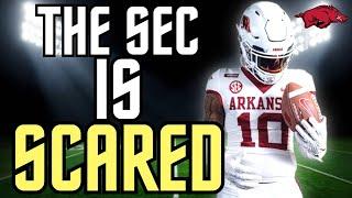 Charleston Collins Is A MONSTER | 4⭐️ Arkansas Razorbacks Defensive Line Recruit - Highlights