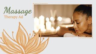 Massage Therapy Ad Video Template (Editable)