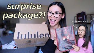 I GOT A SURPRISE LULULEMON PACKAGE?! | Lululemon Shopping + Haul | Mini Buy or Bye | Week in my life