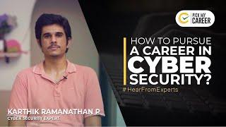 How to pursue a career in Cyber Security ? | Tamil | PickMyCareer