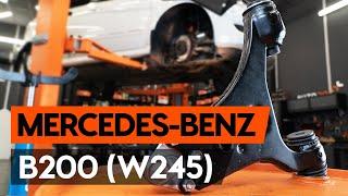 Wie MERCEDES-BENZ B200 (W245) Querlenker vorderen / Achslenker vorderen wechseln [AUTODOC TUTORIAL]