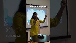 Isravelin Raja @JoshlynsJoy  #tamilchristian #tamilworship #tamilpraiseandworship