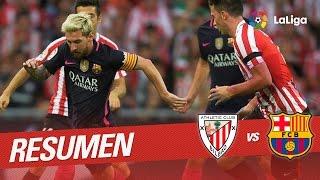 Resumen de Athletic Club vs FC Barcelona (0-1)