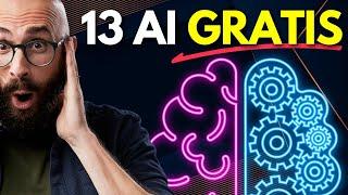 13 app di AI pazzesche e GRATUITE, da provare! [Parte 5]