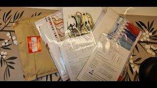 FLOSSTUBE #33 Cross stitch Haul. Unboxing from 123Stitch