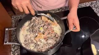 FINNEBIFF/REINDEER STEW #norwegianrecipe #norwegianfood #delightfultexture #yummy #creamy