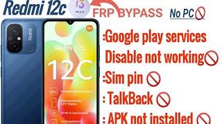 Redmi 12c FRP bypass old method not working||new Method no PC needed|May|2023