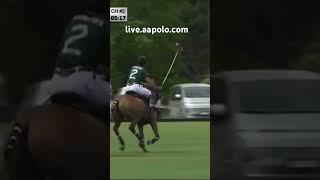 Hilario Ulloa scores for La Hache in the 2023 Tortugas Polo Open www.live.aapolo.com