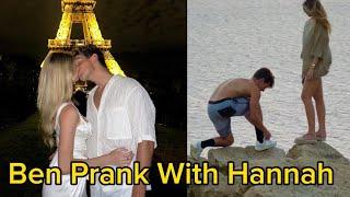 Ben Azelart Proposal Prank With His Girlfriend Hannah Thomas Got Wrong | #benazelart #ampworld 2023