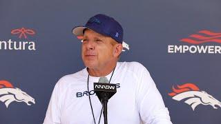 Denver Broncos HC Sean Payton SPEAKS TO THE MEDIA Following Day 6 of Training Camp!!