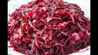 Beetroot Salad - Recipe | With onions |