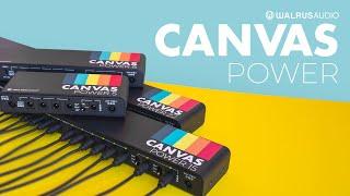 Walrus Audio Canvas Power Supplies Introduction