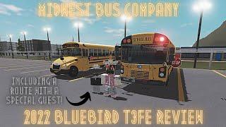 Roblox | Midwest Bus Company | 2022 T3FE Review Accompanied By The Co-Owner