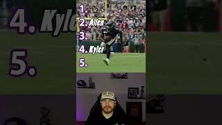 Blind Ranking Five Fantasy Players!!! #ranking #fantasyfootball #nfl