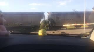 CSX G421 Loaded Grain Train Leads to Flomaton Alabama New CSX 7286