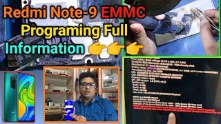 Redmi Note-9 EMMC Programing Flashing Complete % Information 