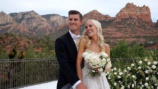 Beautiful L'Auberge de Sedona Red Rock Wedding!