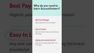 SAP SuccessFactors Online training in Canada | SAP Successfactor Certification Training