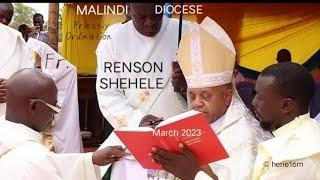 MALINDI DIOCESE. Priestly Ordination of Fr Renson Shehele