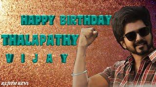 Thalapathy Vijay Birthday Special Video | Whatsapp status video 2020 | Cutz - REJITH REVI