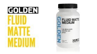 Golden Fluid Matte Medium