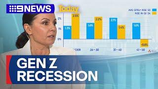 Gen Z hit hardest by cost-of-living crisis, credit pressure mounting | 9 News Australia