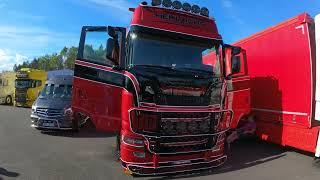 Argman sraz 2022, Heinrichs Thermoliner, Scania, truckshow, truckmeeting