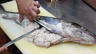 Japanese Street Food - FISH SPERM Cod Fish Seafood Okinawa Japan